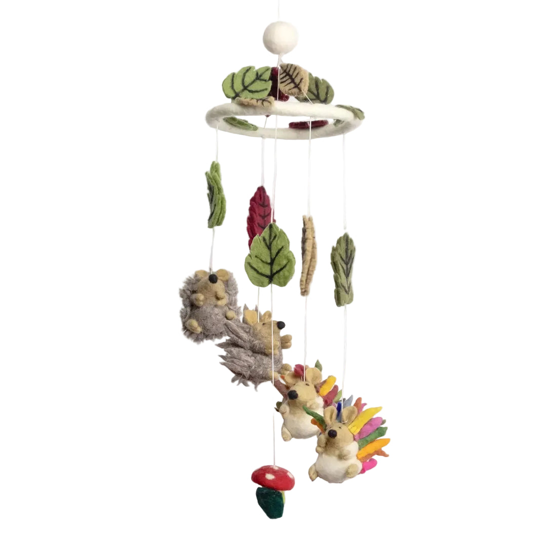 Winding Road Felted Handmade Hanging Mobiles