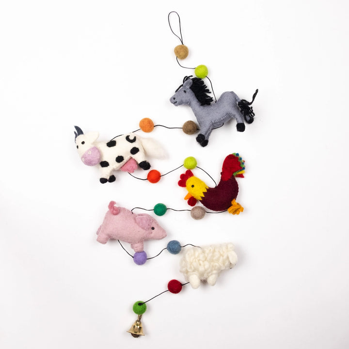 Winding Road Garland - Farm Animals