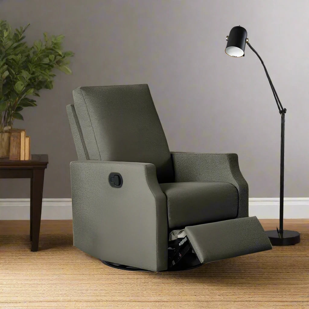 Westwood Design Louie Manual Gliding Recliner - Slate