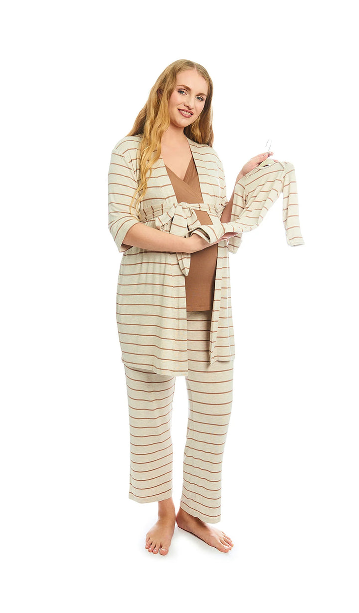 Everly Grey Mommy & Me Analise 5pc PJ Set