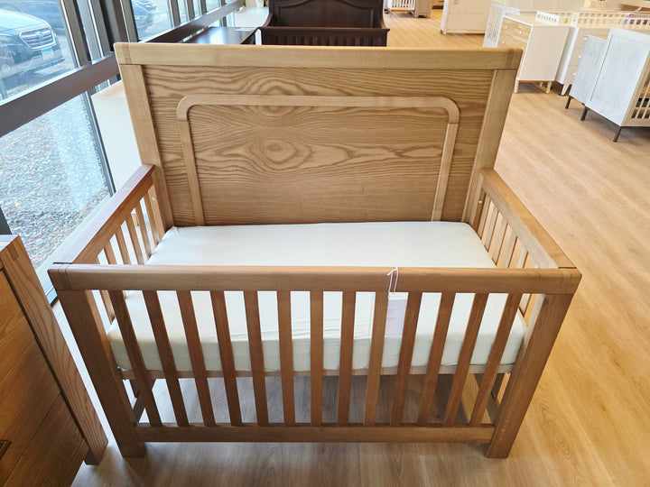 Nartart Toscano Convertible Crib + Double Dresser - Wheat - FLOOR MODEL