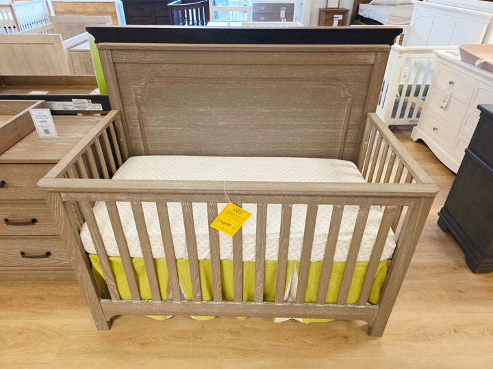 Natart Nest Emerson Crib + Dresser + Changer - Sugar Cane - FLOOR MODEL