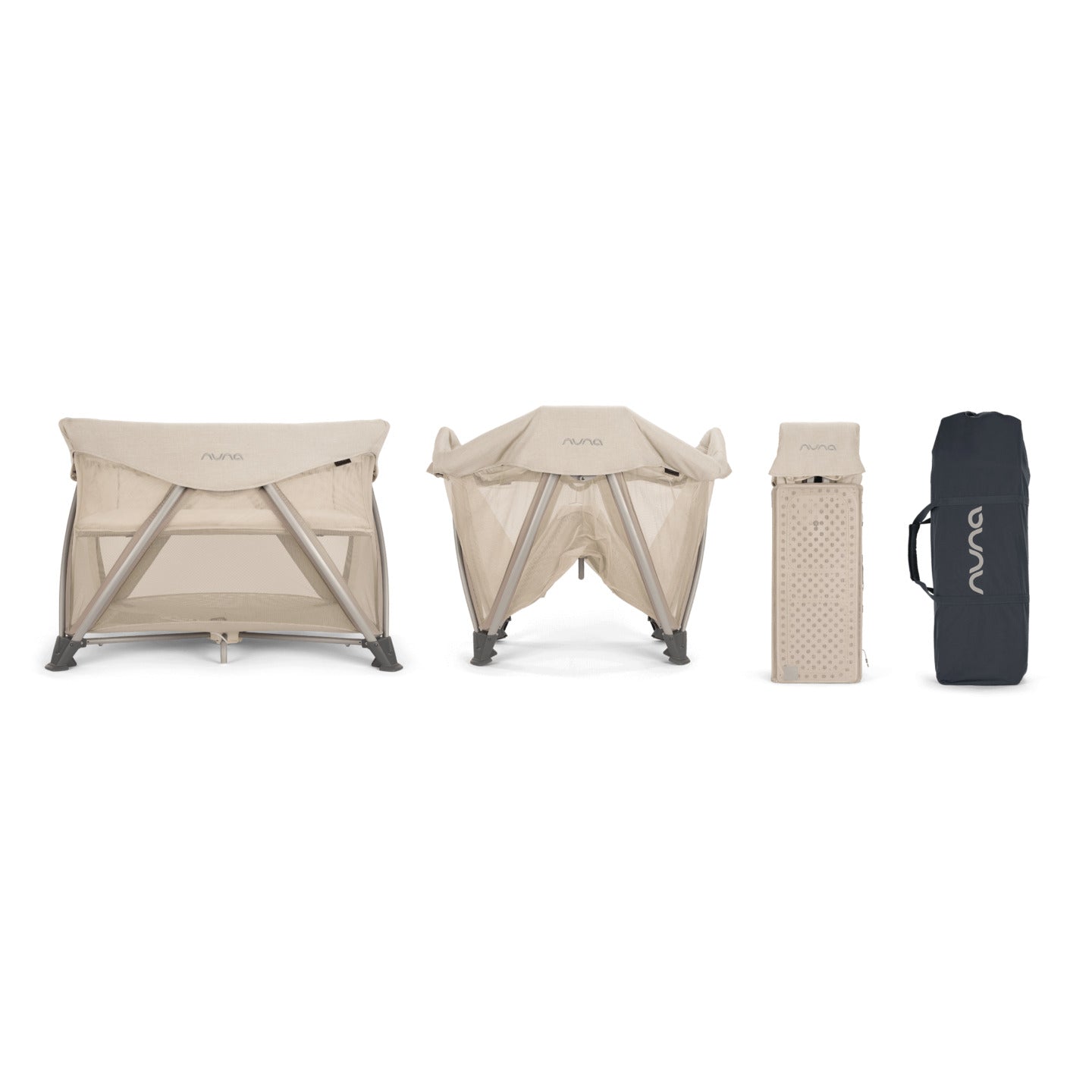 Nuna SENA Aire Playard with Zip-Off Bassinet + Changer – Baby Grand