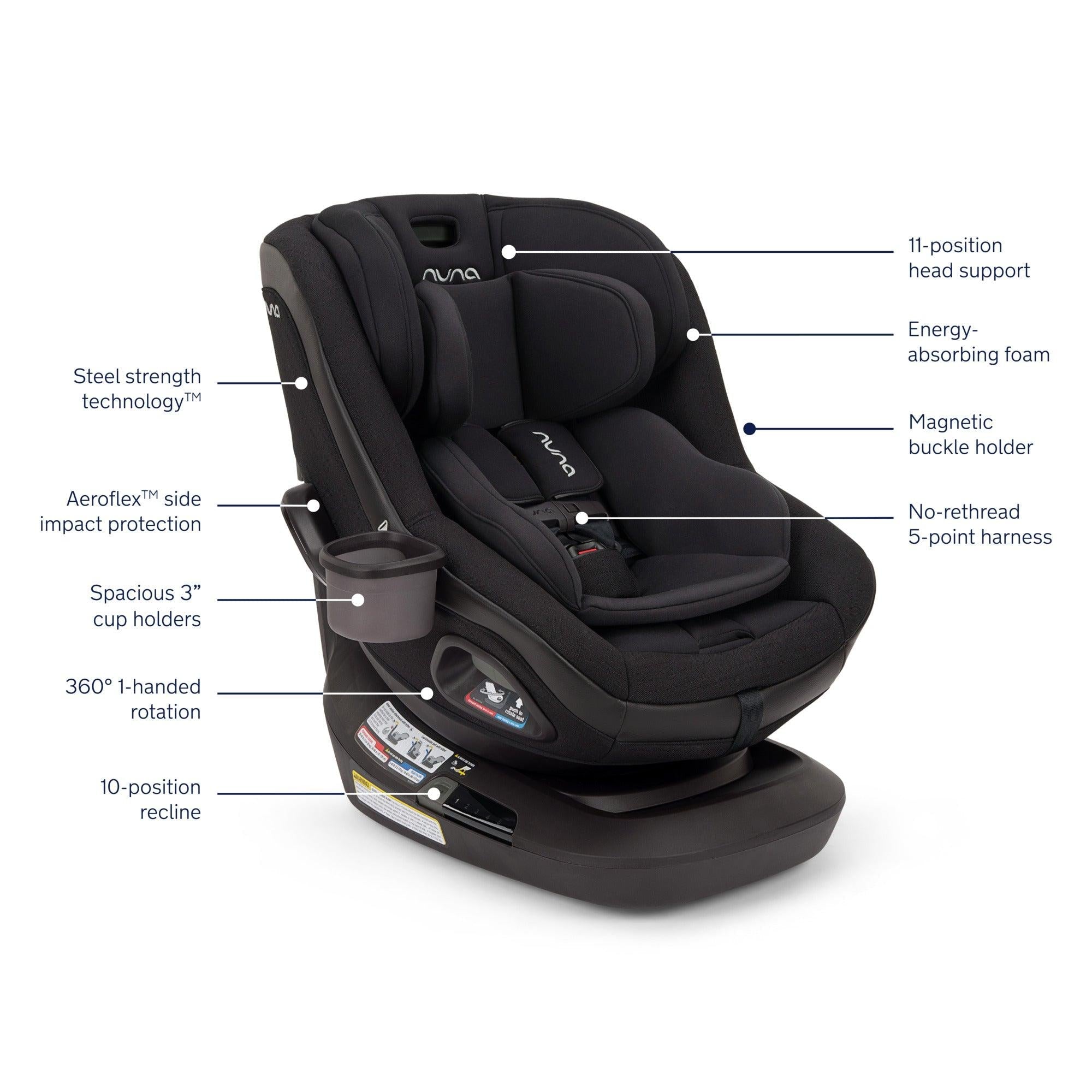 Nuna REVV Maxx Convertible Car Seat – Baby Grand