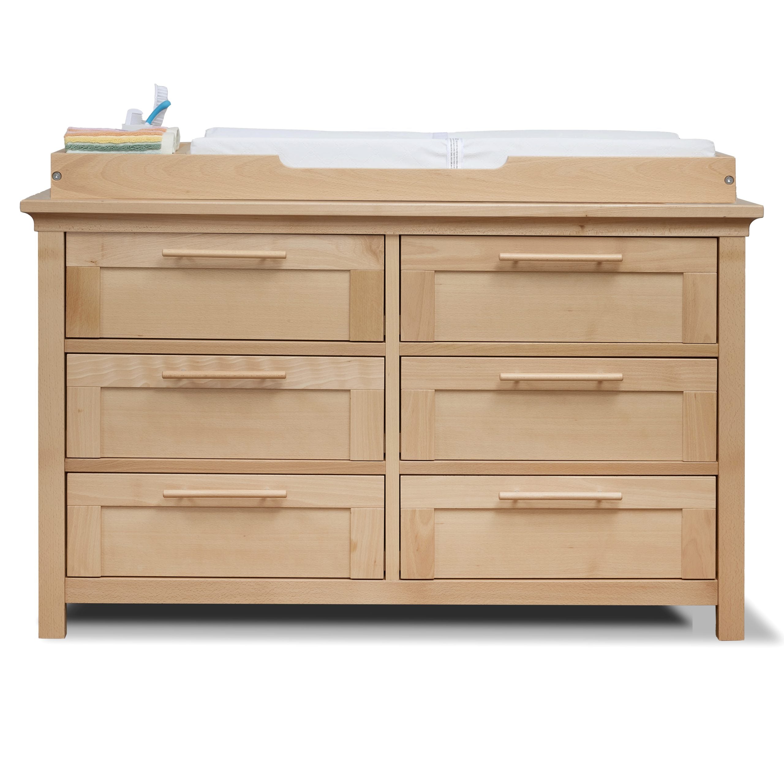 Sorelle Luna Convertible Crib and Dresser Set - Italian Made