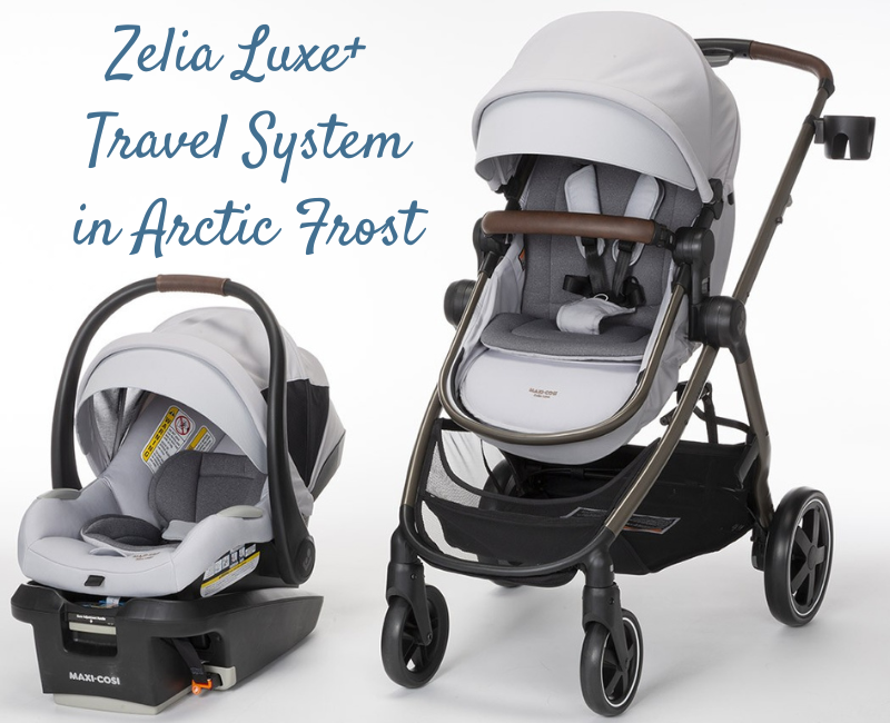 Maxi Cosi Zelia 2 Luxe Travel System Arctic Frost Exclusive