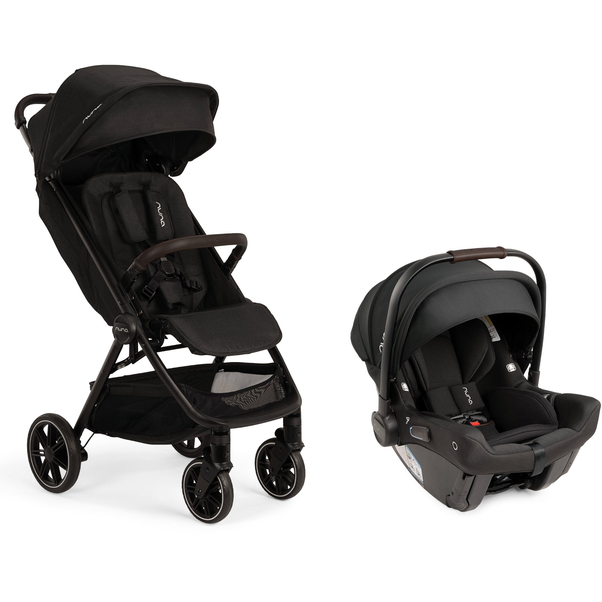 【正規店購入・付属品多数】nuna trvl ブラック Nuna TRVL LX Stroller + PIPA Urbn Travel System – Baby Grand