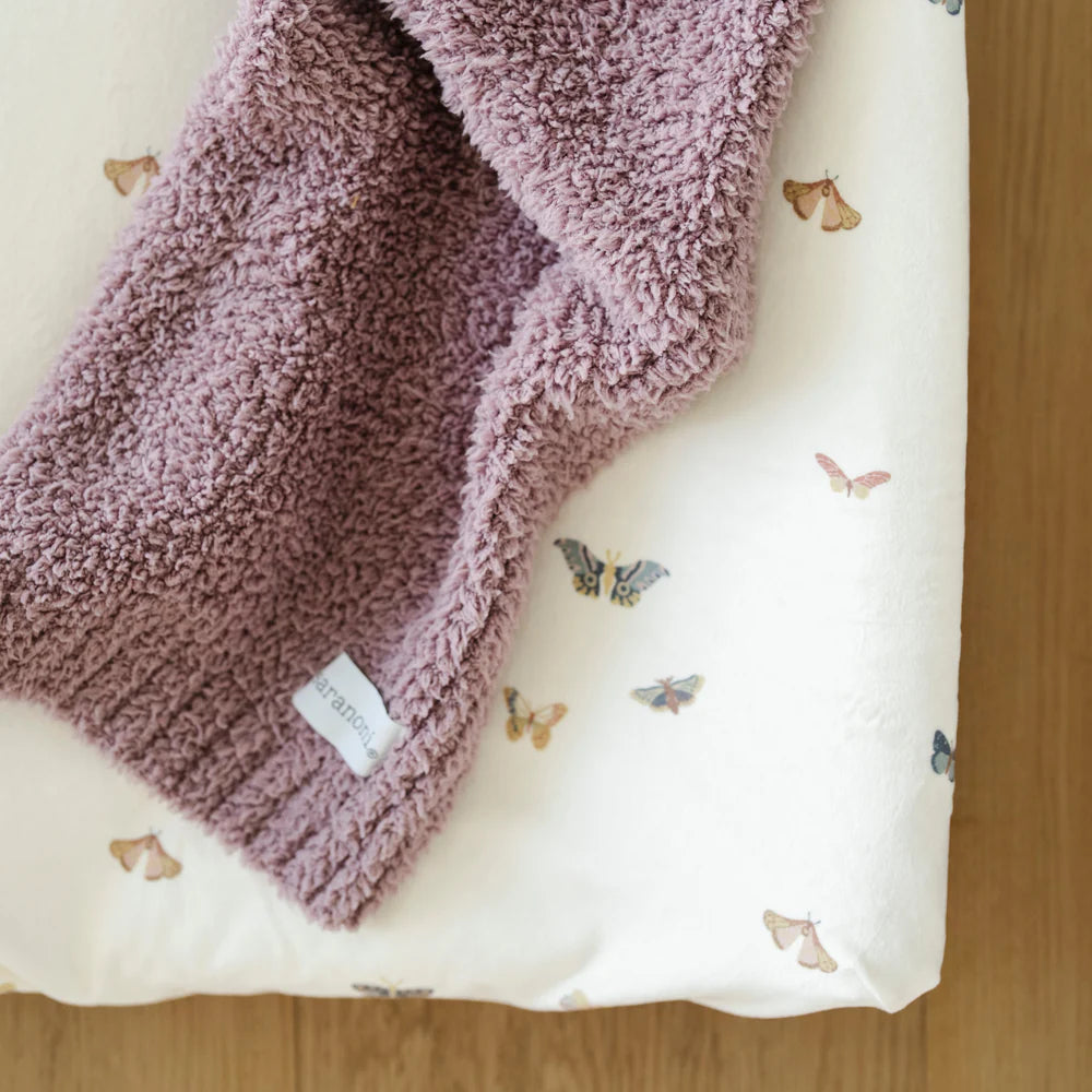 Saranoni Minky Stretch Luxe Crib Sheets