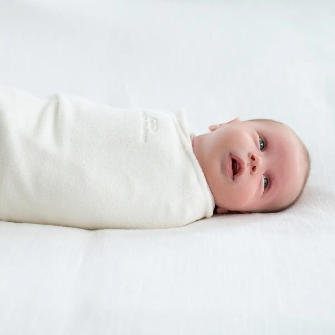 Halo SleepSack Swaddle-  Cream Micro Fleece 3.0