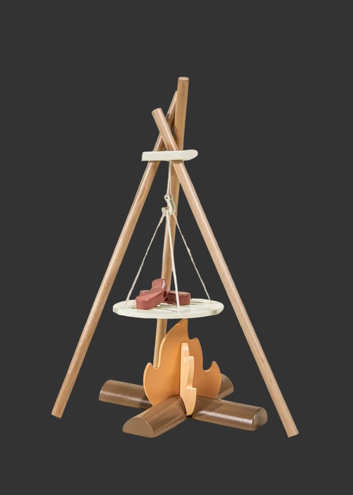 Coco Village Wooden Camping Playset