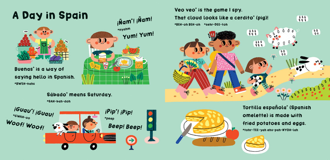 Our World: Spain Board Book