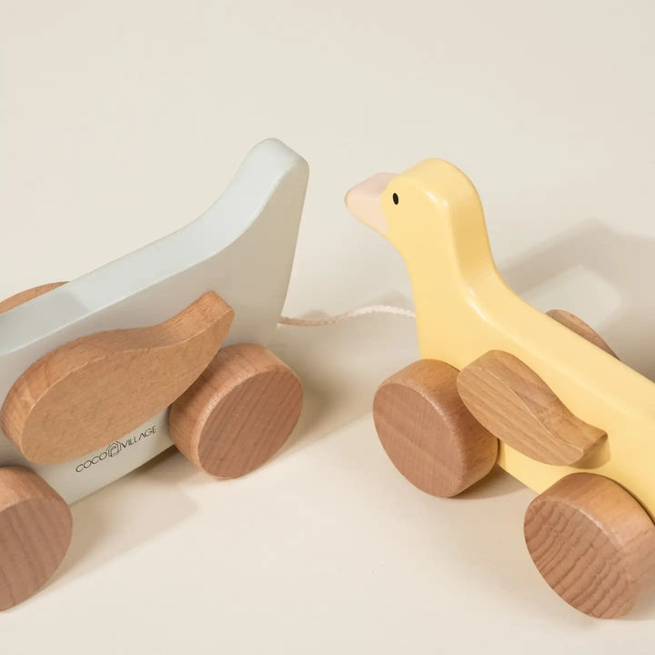 Coco Village Duck Pull Family