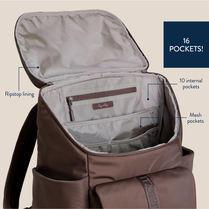 Itzy Ritzy Belong Bucket Backpack – Modern Unisex Backpack