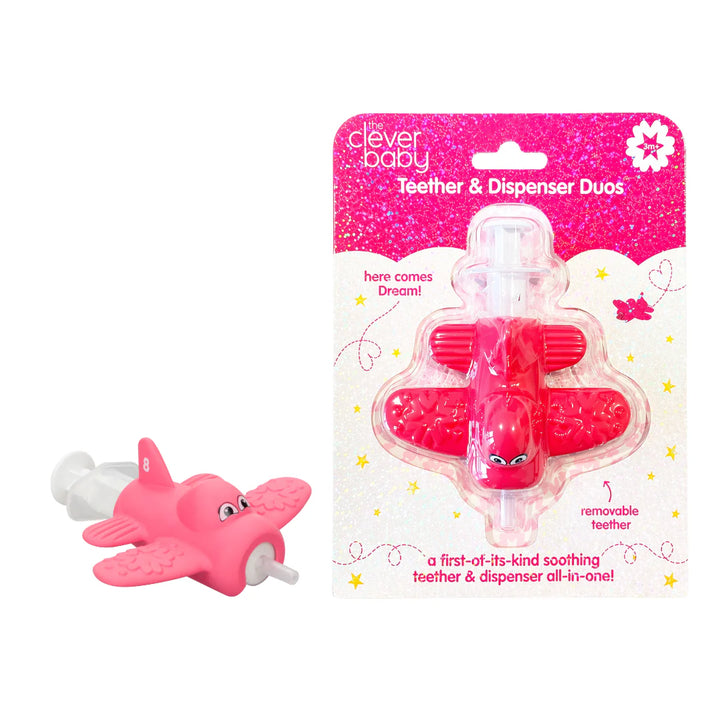 Clever Baby Teether & Dispenser Duo