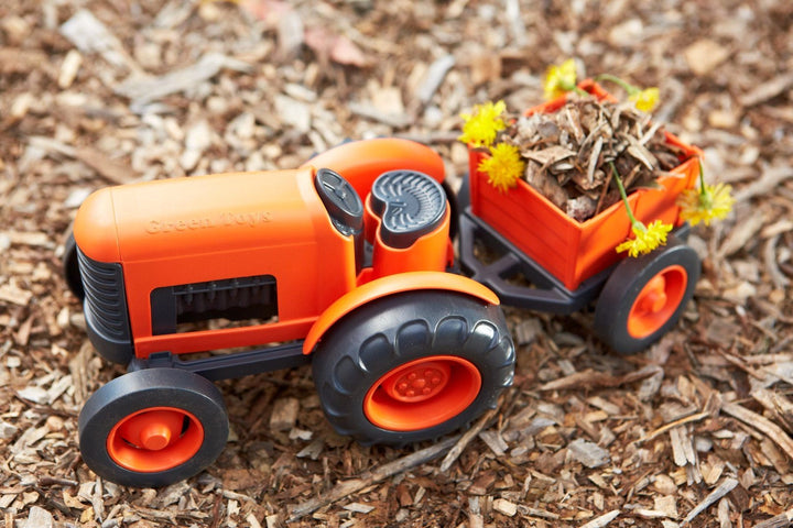 Green Toys Orange Tractor