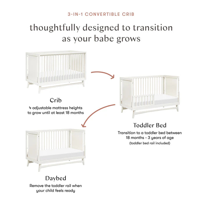 Babyletto Peggy 3-in-1 Convertible Crib