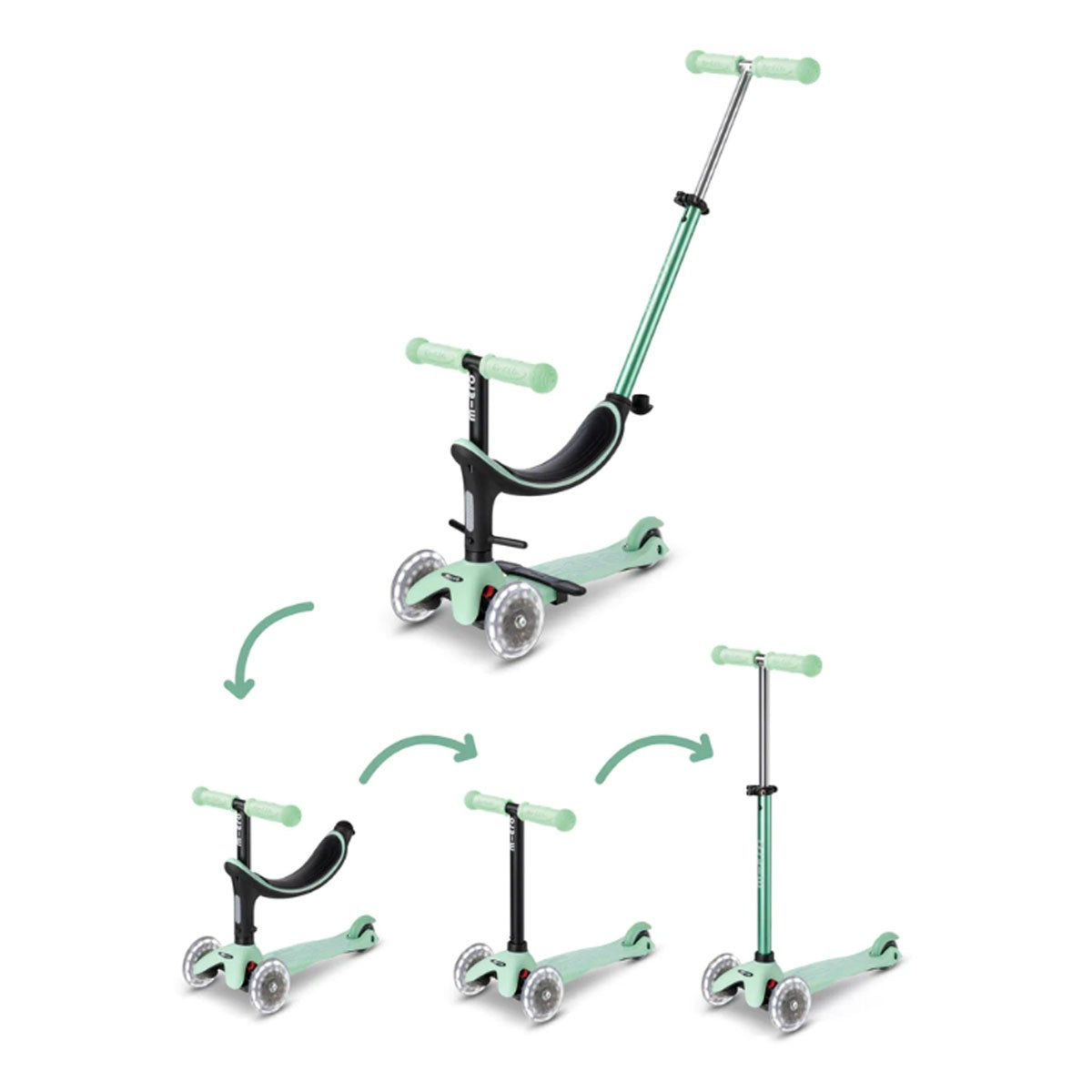 Micro Kickboard Mini2Grow LED Scooter – Baby Grand