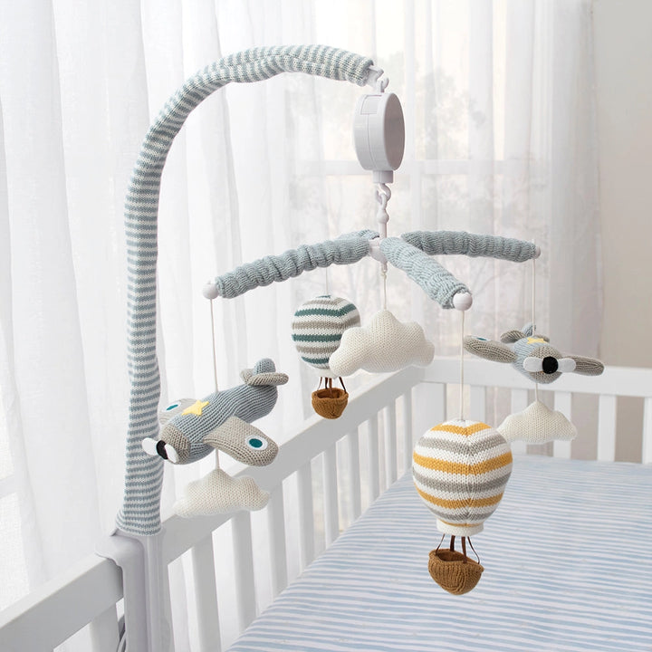 Musical Crib Mobile - Up Up and Away