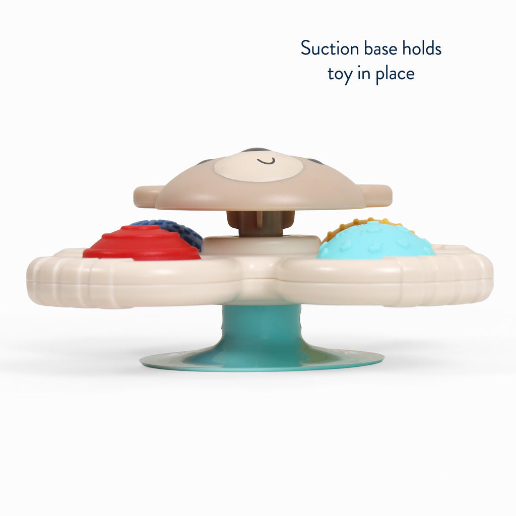 Itzy Ritzy Pop & Whirl Fidget Spinner Toy - Bear