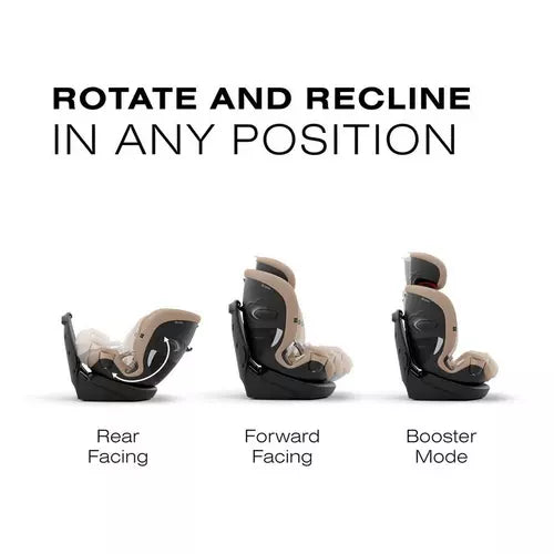 Cybex Callisto G All in One 360 Rotating Car Seat w/Canopy