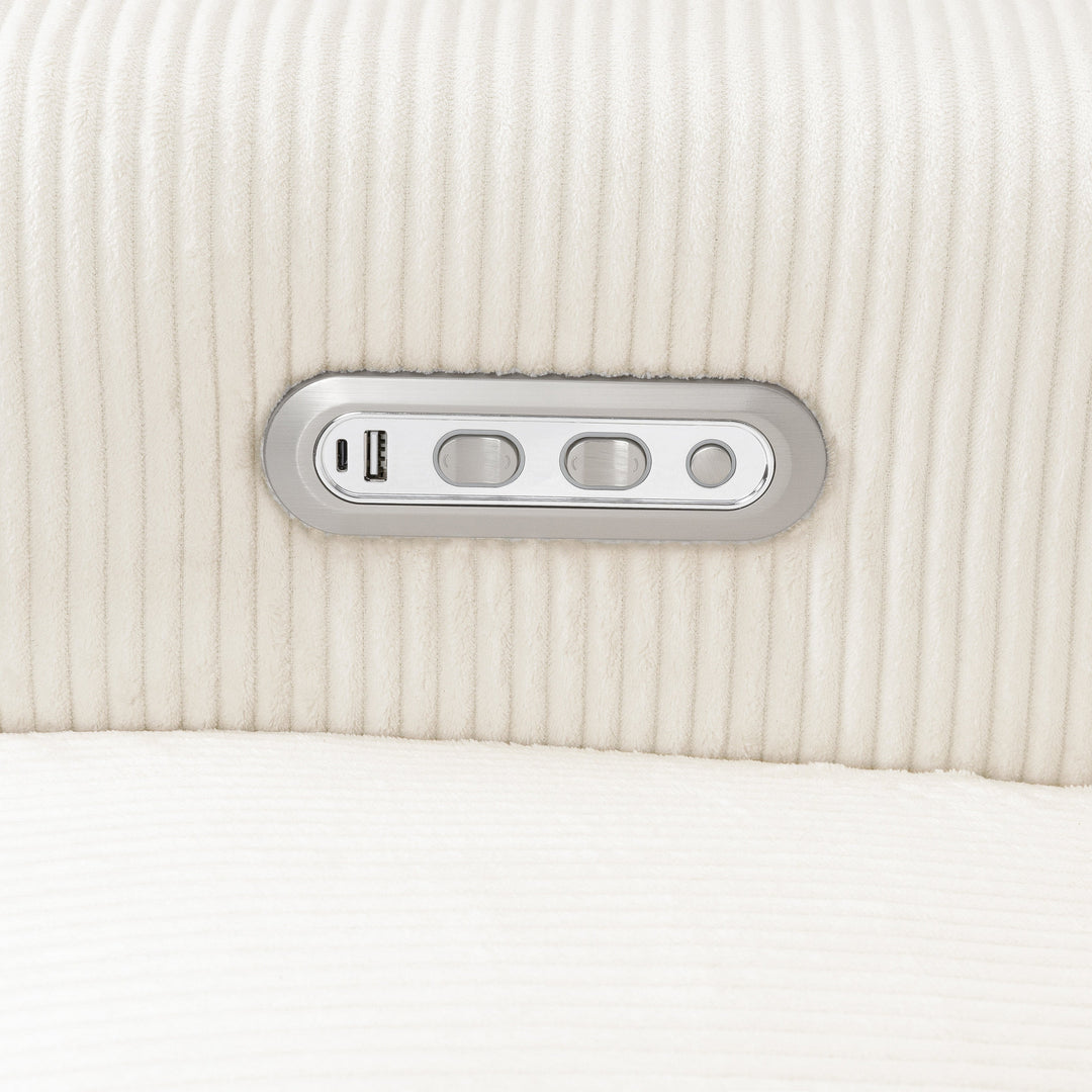 Namesake Willa Plus Power Glider Recliner w/Power Headrest