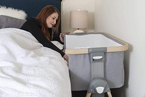 Venice Child California Dreaming Portable Bedside Bassinet w/Storage Bag
