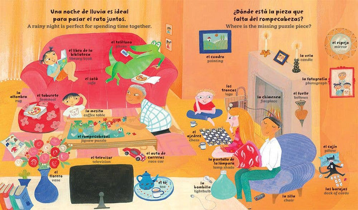My Big Barefoot Book of Spanish and English Words Hardcover Book