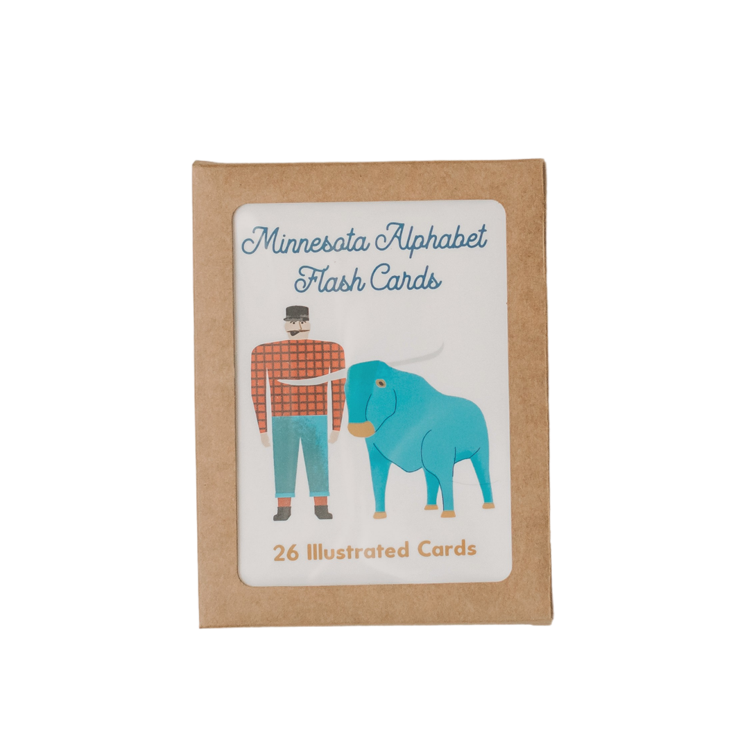 Children's Minnesota Alphabet Flash Cards