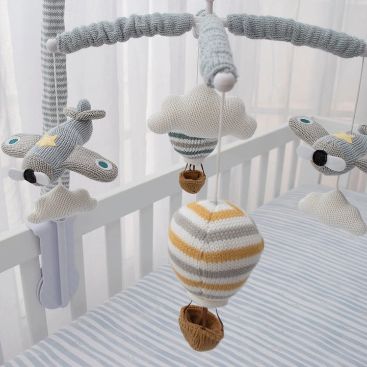 Musical Crib Mobile - Up Up and Away