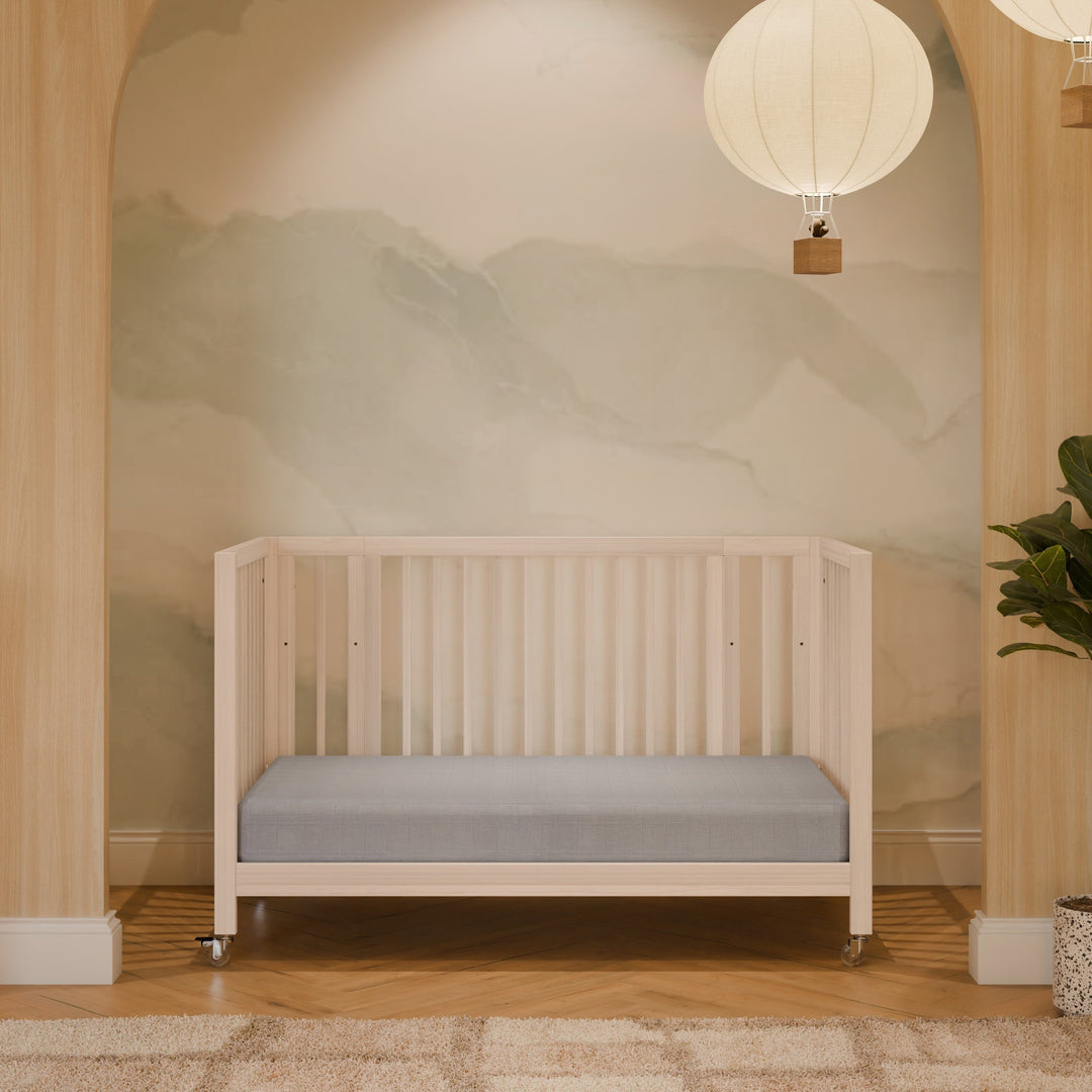 Babyletto Rolli 9-in-1 Convertible All-Stages Crib  to Full Bed with Bassinet & Toddler Bed Conversion Kits