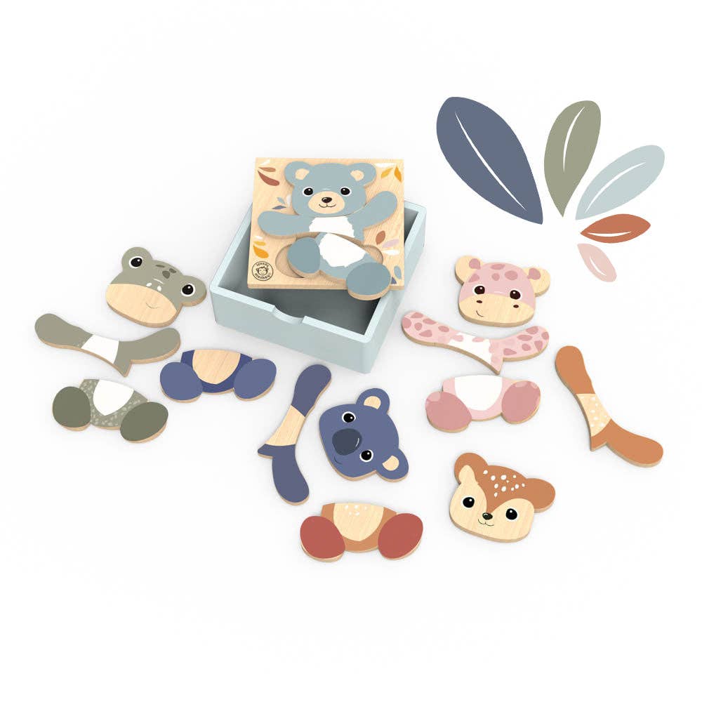 Speedy Monkey Mix & Match Puzzle