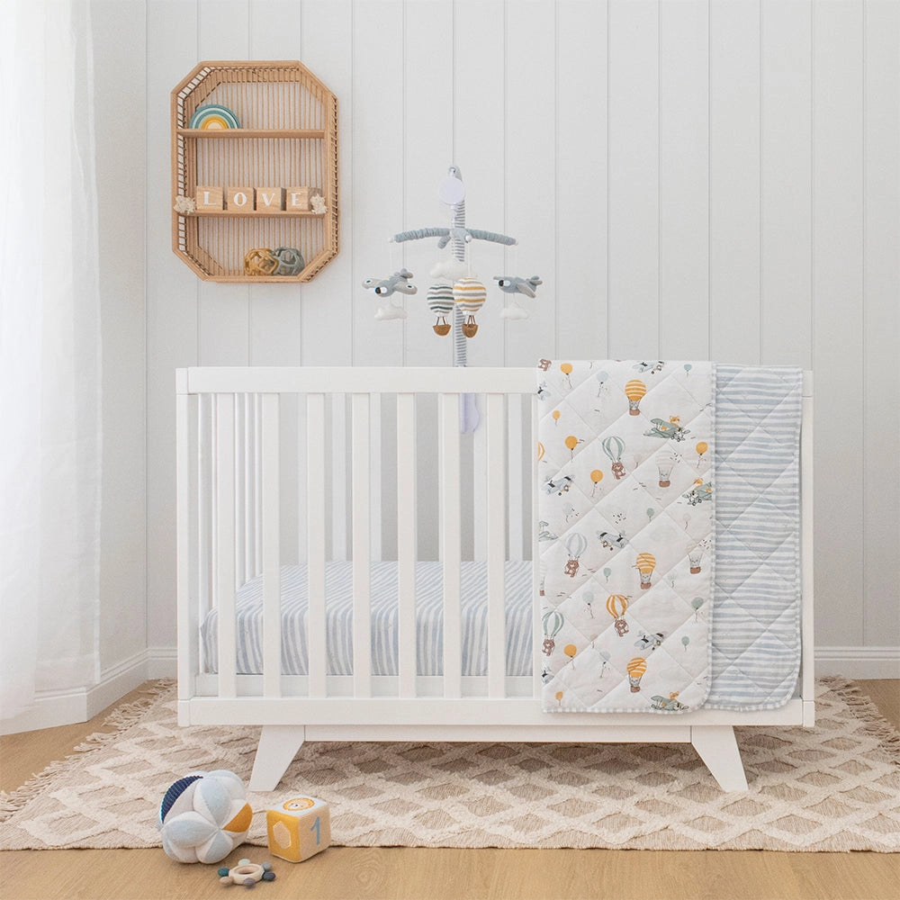 Musical Crib Mobile - Up Up and Away