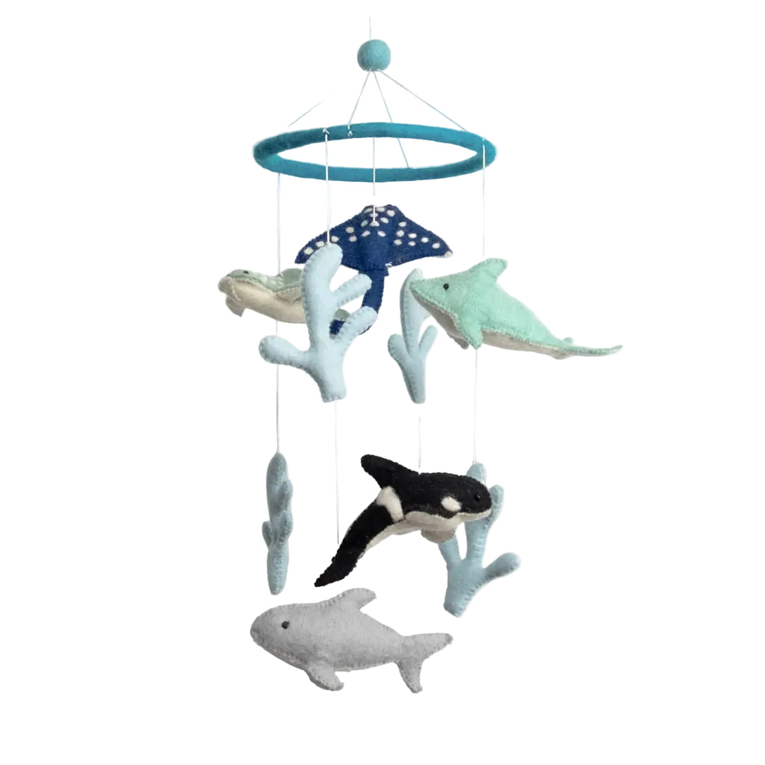 Winding Road Felted Handmade Hanging Mobiles