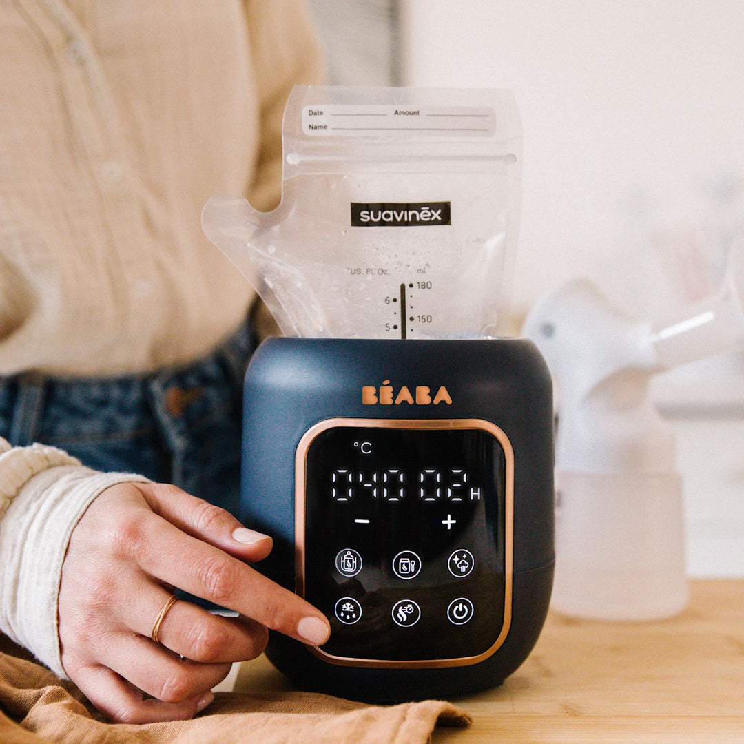 Beaba Multi Milk Baby Bottle & Jar Warmer - Midnight Blue