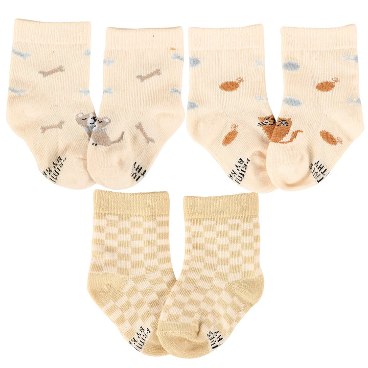 Baby Sock 3 pc set - Pets