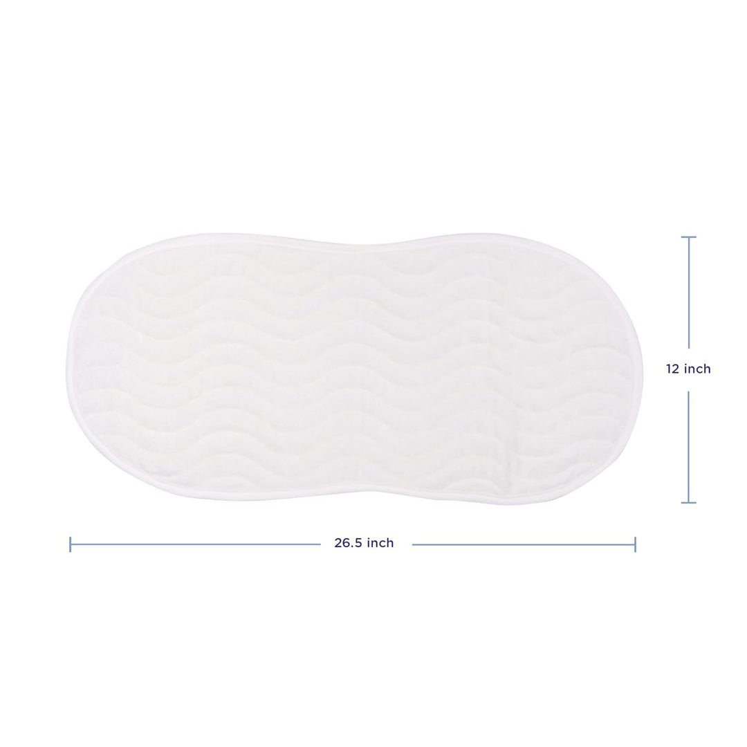 Ubbi Quilted Reusable Changing Pad Liners 4 Pack