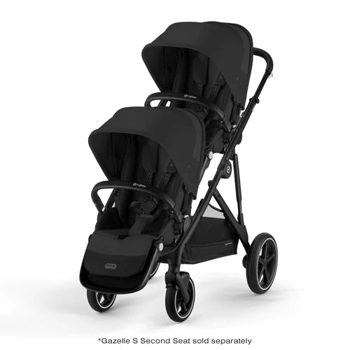 single stroller to double Cybex Gazelle S 2 Stroller Single to Double – Baby Grand