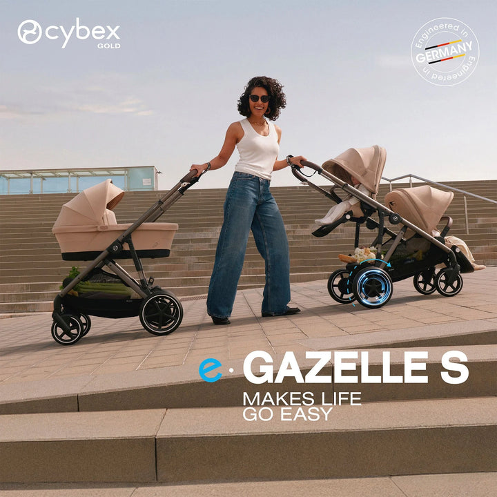 Cybex e-Gazelle S Electric Assist Stroller - Single to Double