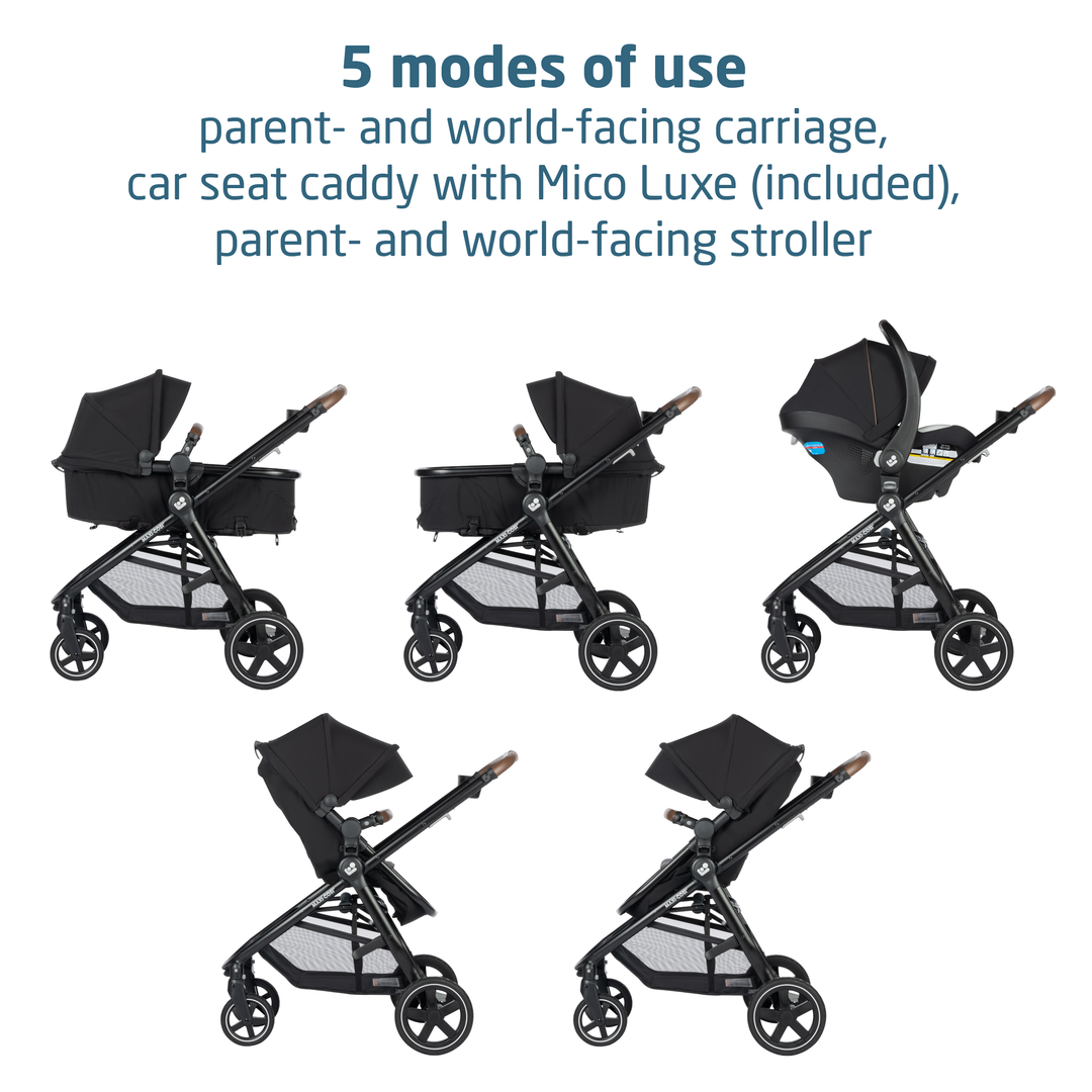 Maxi-Cosi Zelia Luxe+ Travel System Arctic Frost Exclusive