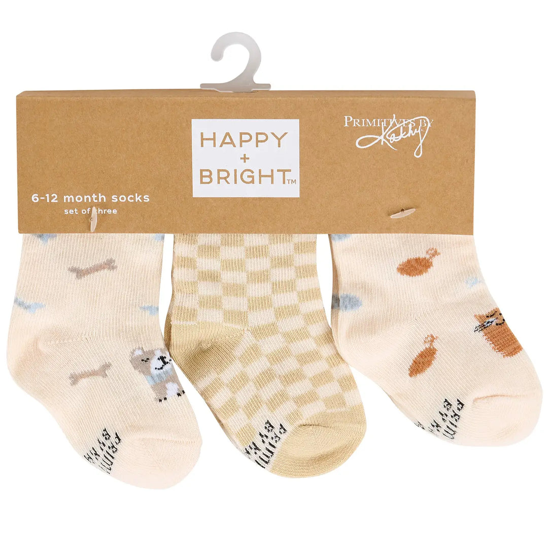 Baby Sock 3 pc set - Pets