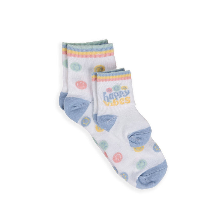 JuJuBe Mama & Me Socks Set Happy Baby Vibes