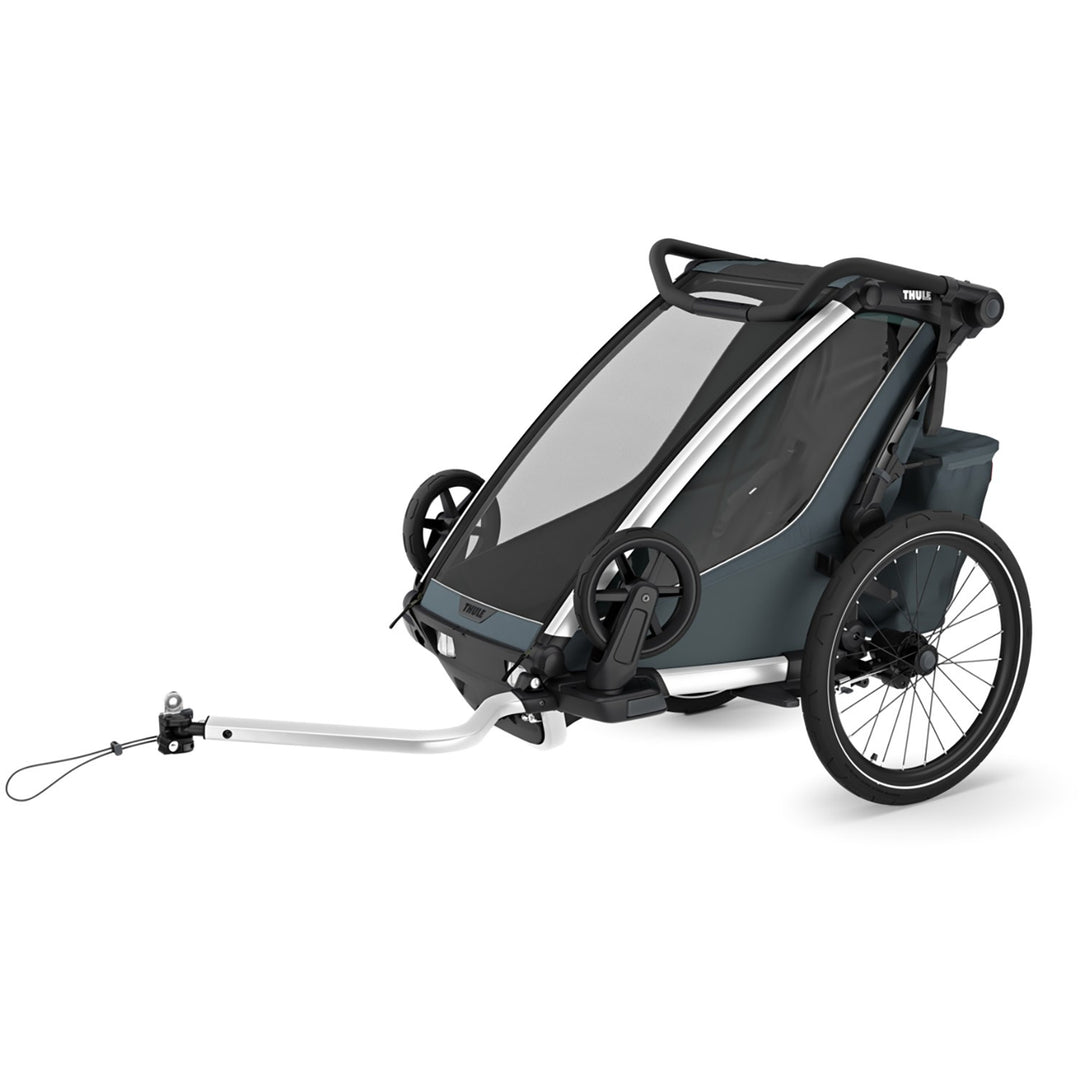 Thule Chariot Cross 2 Double Bike Trailer in Dark Slate