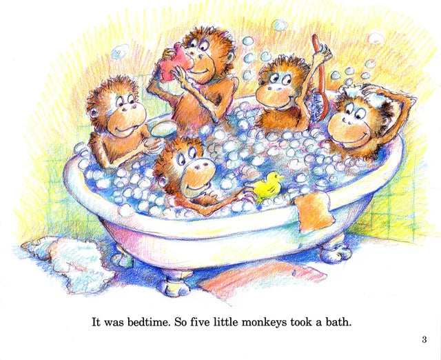 Five Little Monkeys Board Book