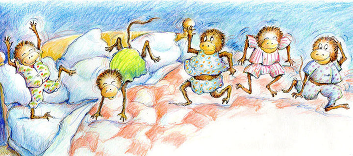 Five Little Monkeys Board Book