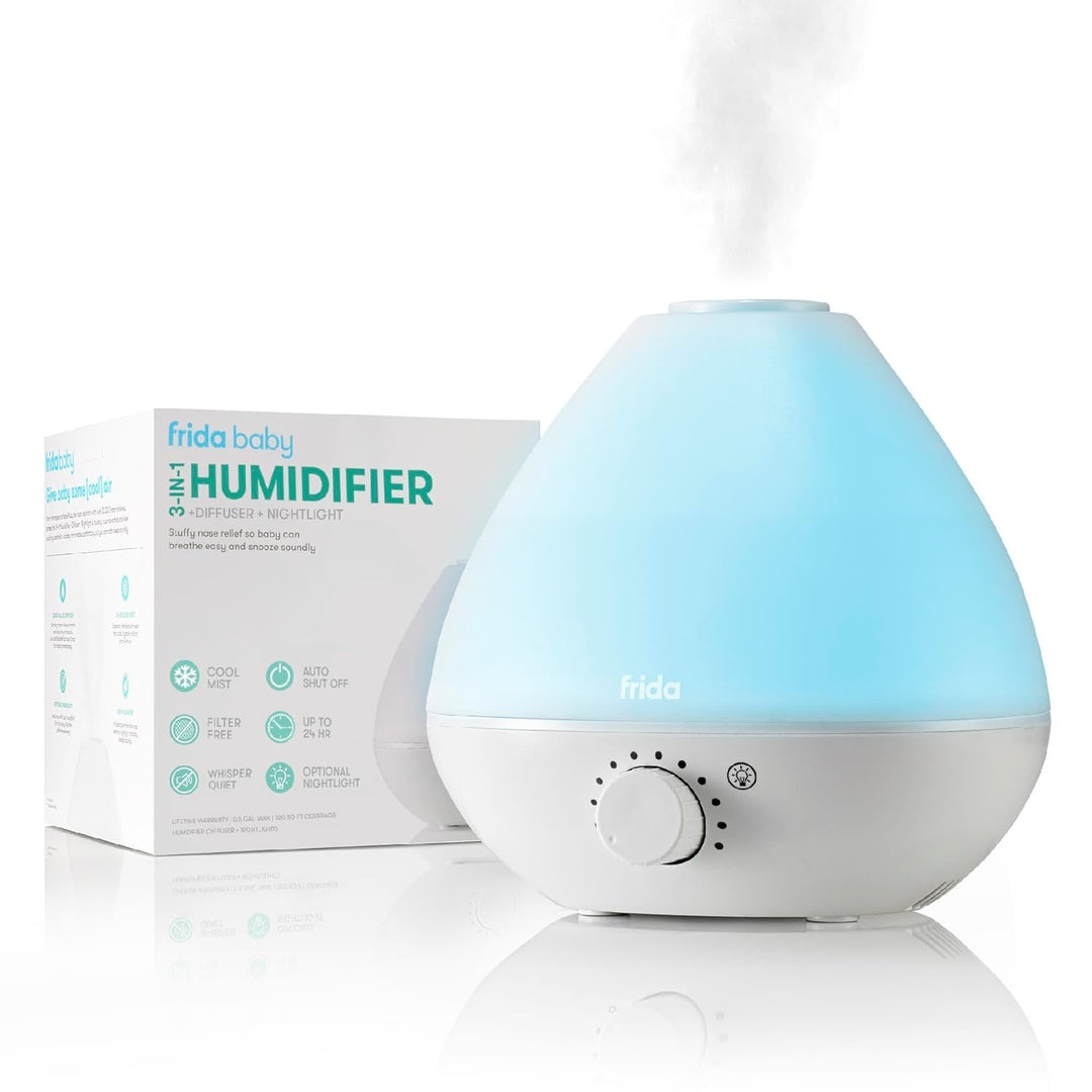 Fridababy 3-in-1 Humidifier with Nightlight