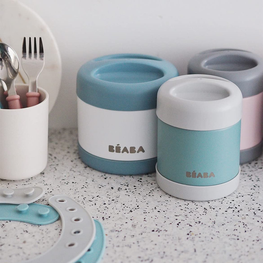 Beaba Stainless Steel Insulated Food Jar - 16 oz