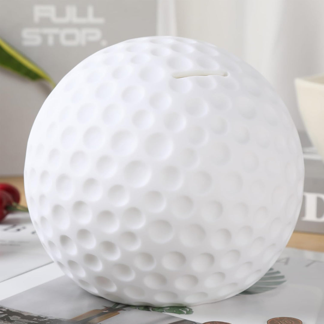 Golf Ball Ceramic Bank