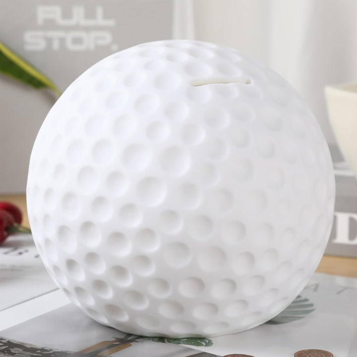 Golf Ball Ceramic Bank