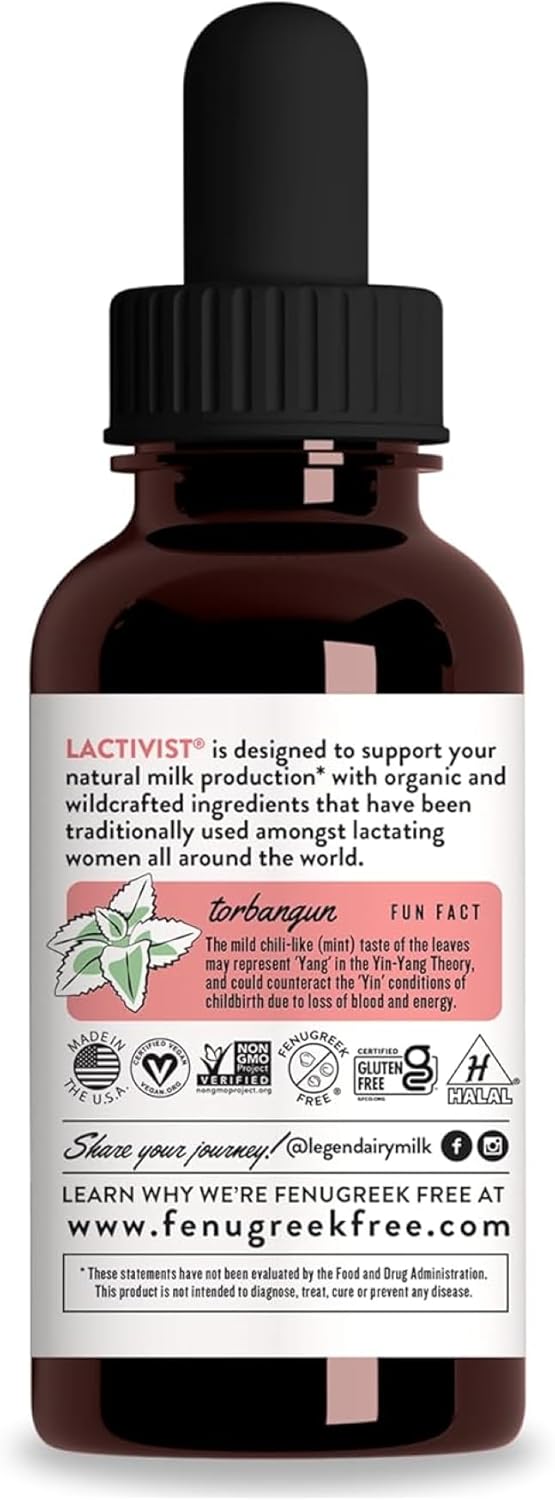 Legendairy Milk Lactivist Drops, Breastfeeding Supplement