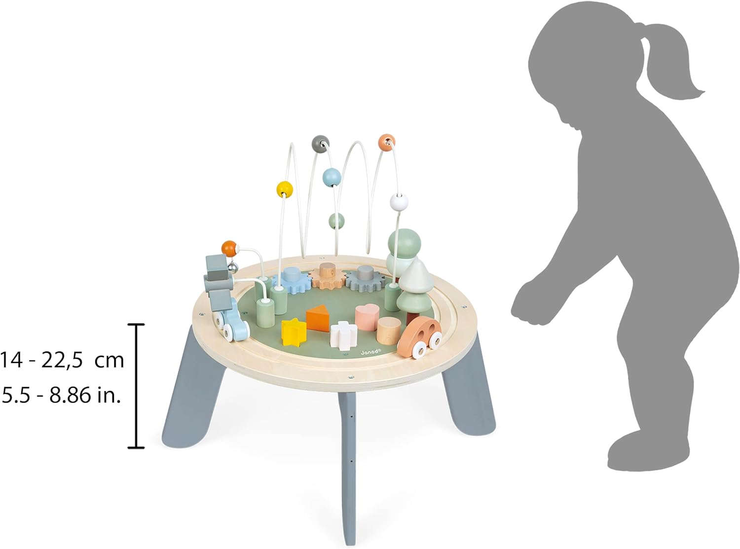 Janod Sweet Cocoon Activity Table – Baby Grand